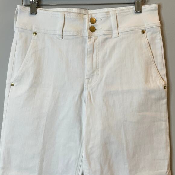 J.Crew Slim Wide Jean Stacked Buttons Denim Vacation Holiday Trip CH889 P27 - Picture 3 of 14